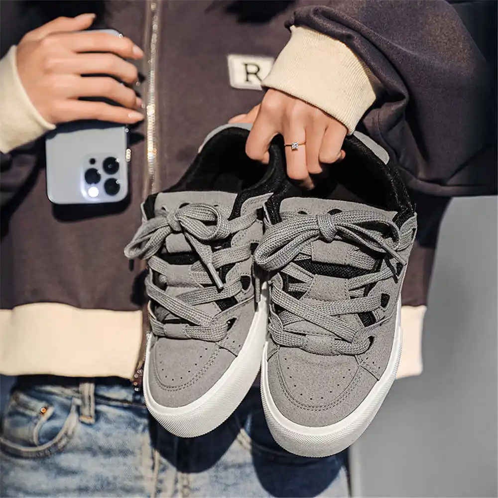 Men Formal Wear All Black - With Lacing Hiphop Women's School Shoes