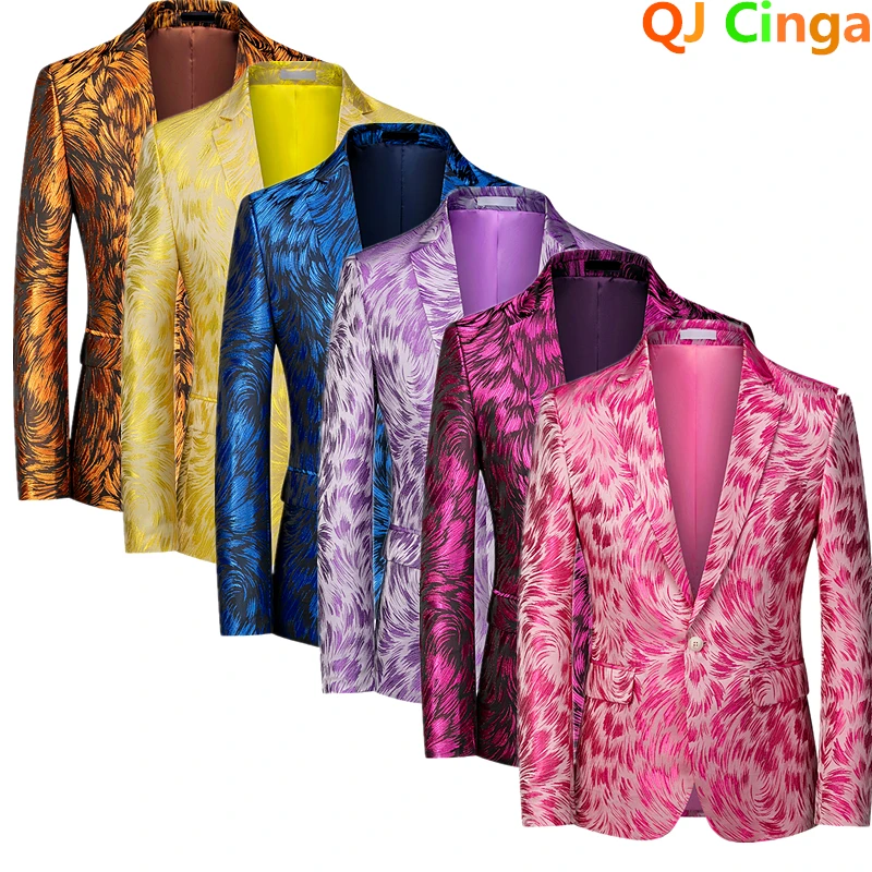 Red men's long-sleeved suit ja - Men Formal Wear Purple recensione e prezzo