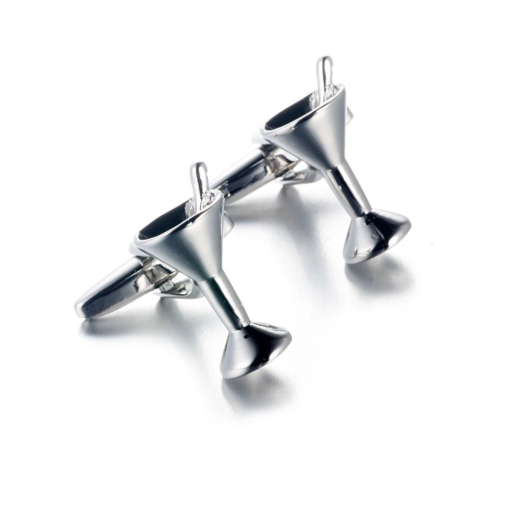 Mens Cufflinks Brass Silver Fa - Cufflinks Silver Set recensione e prezzo