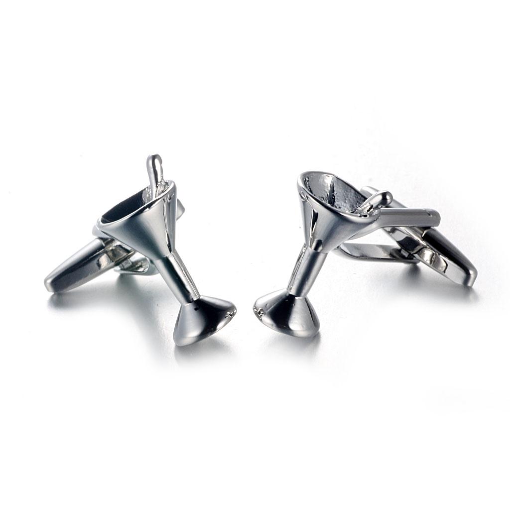 Mens Cufflinks Brass Silver Fa - Cufflinks Silver Set recensione e prezzo