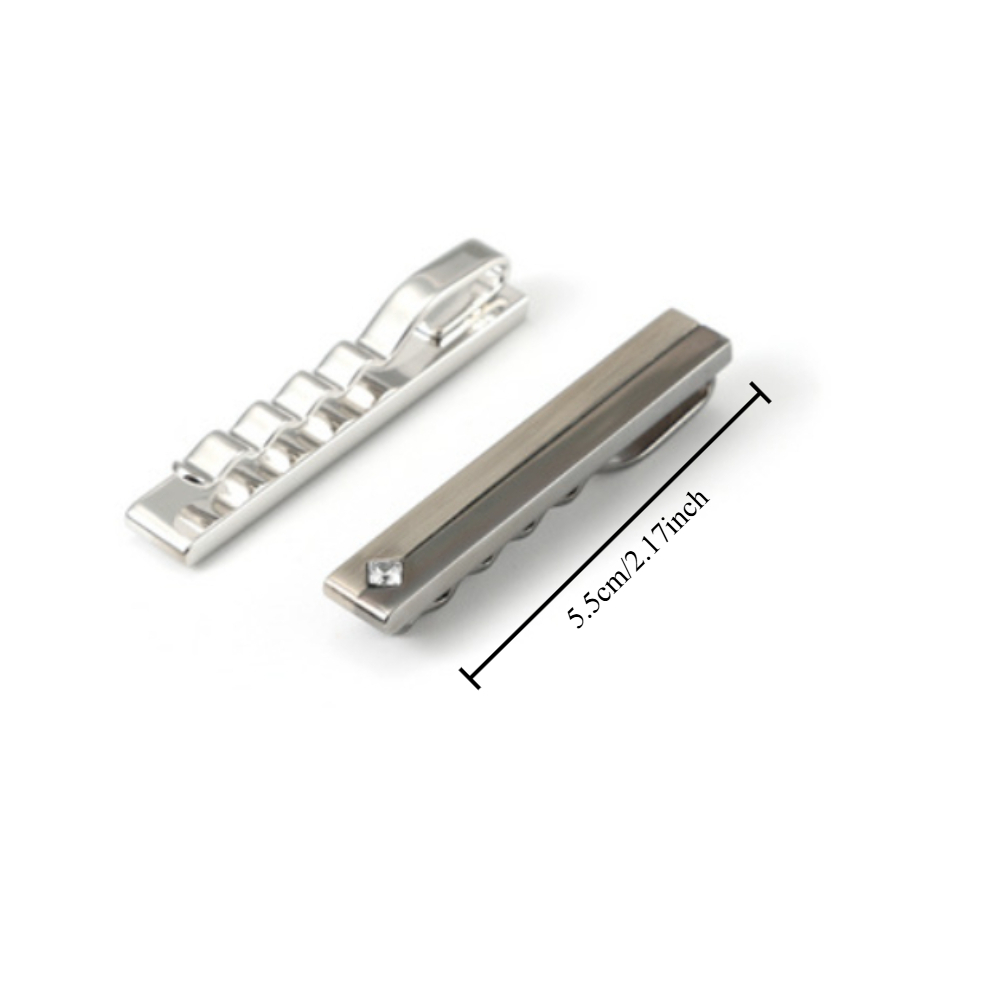 Simple Geometric Diamond Studd - Cufflinks Silver Set recensione e prezzo