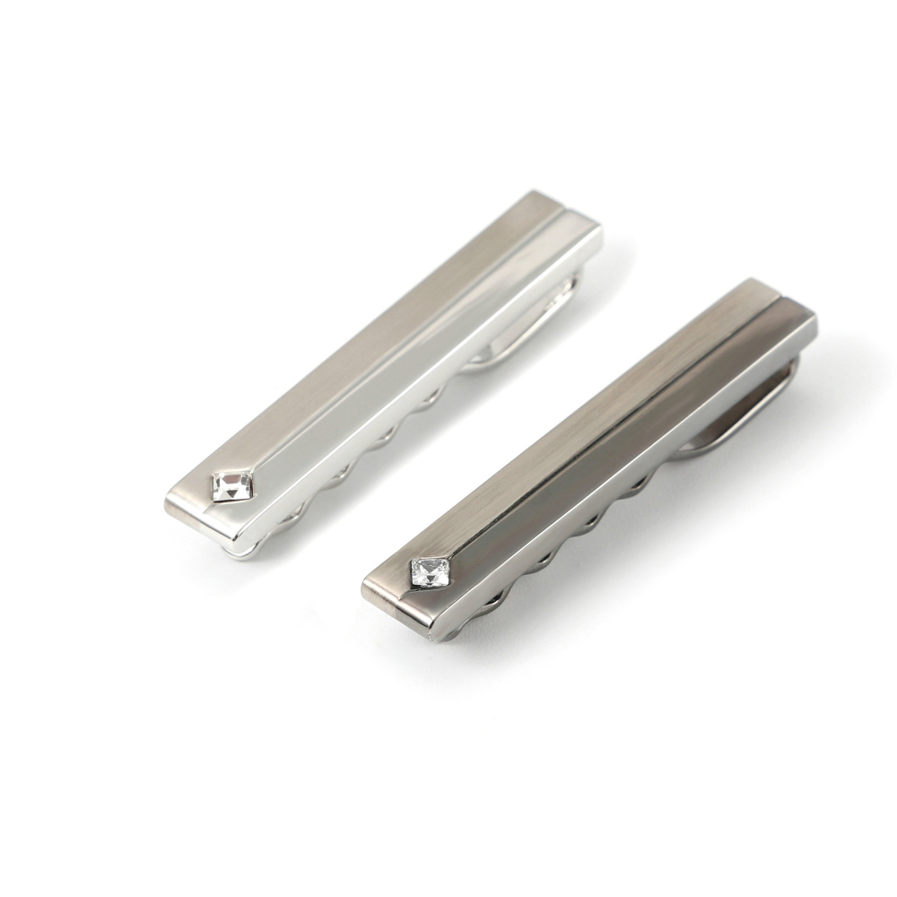 Simple Geometric Diamond Studd - Cufflinks Silver Set recensione e prezzo