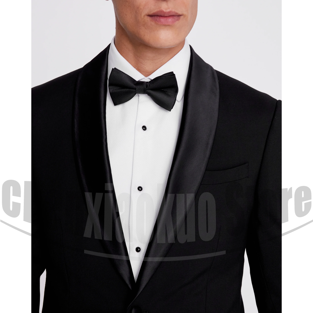 Black Men Suits 2 Piece Fashio - Men Formal Wear Fashion recensione e prezzo