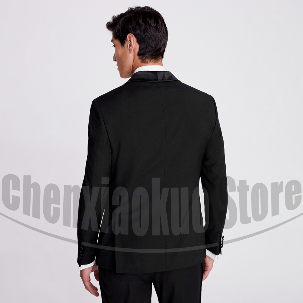 Black Men Suits 2 Piece Fashio - Men Formal Wear Fashion recensione e prezzo