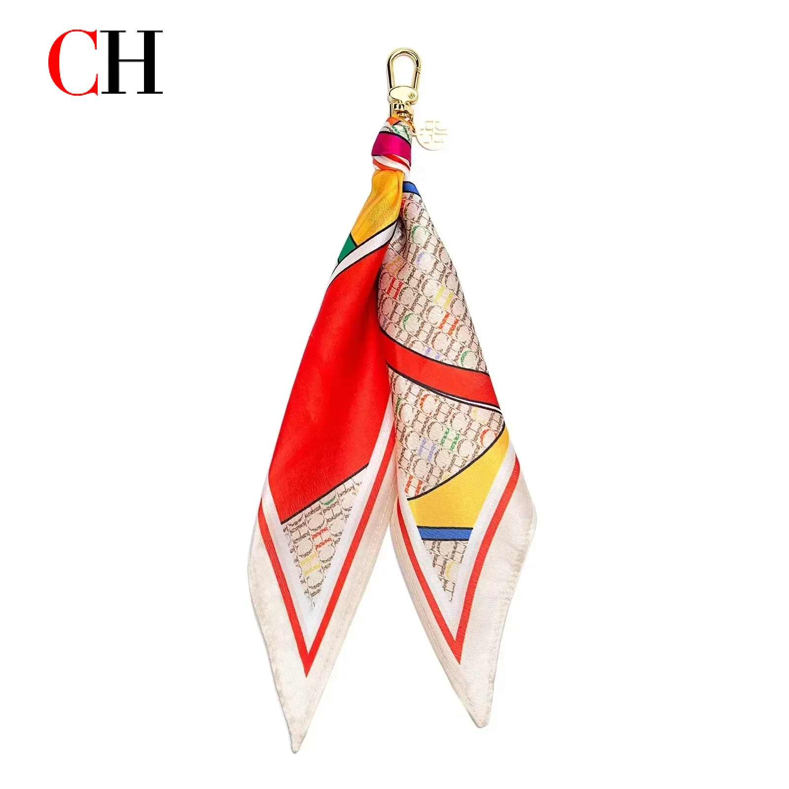 CH Scarf Keychain Bag Charm Mo - Monogrammed Handkerchief recensione e prezzo