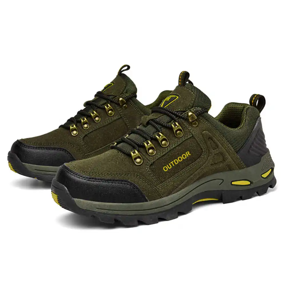 Non-slip Lace Up Hiking Tennis - Men Formal Wear All Black recensione e prezzo