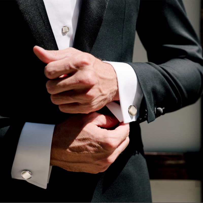 New Ancient Silver Color Cuffl - Cufflinks Silver Set recensione e prezzo