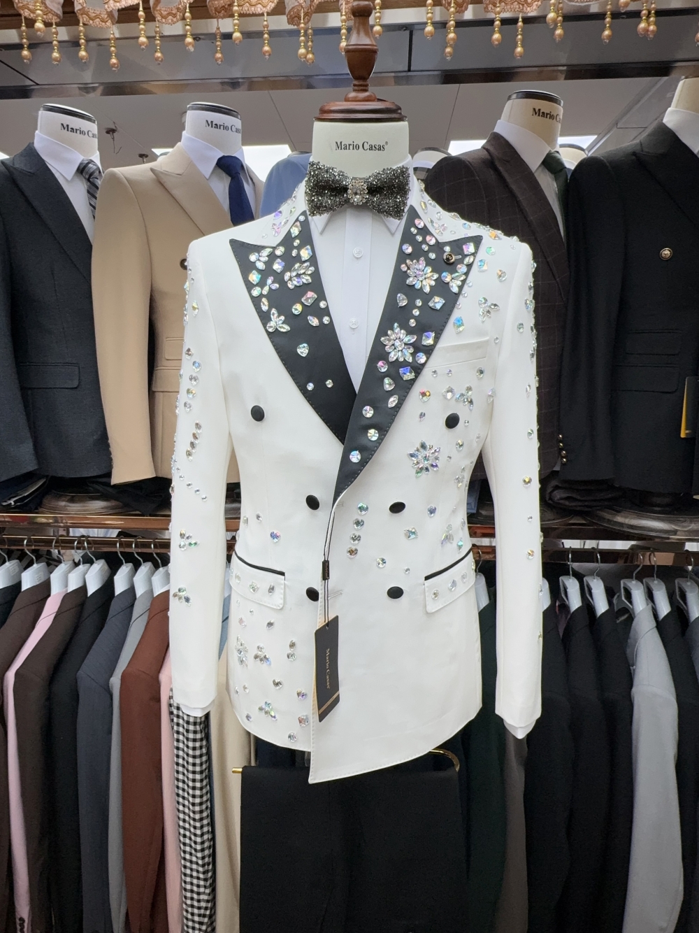 2025 Sparkly In Stock Crystals - Men Formal Wear Fashion recensione e prezzo