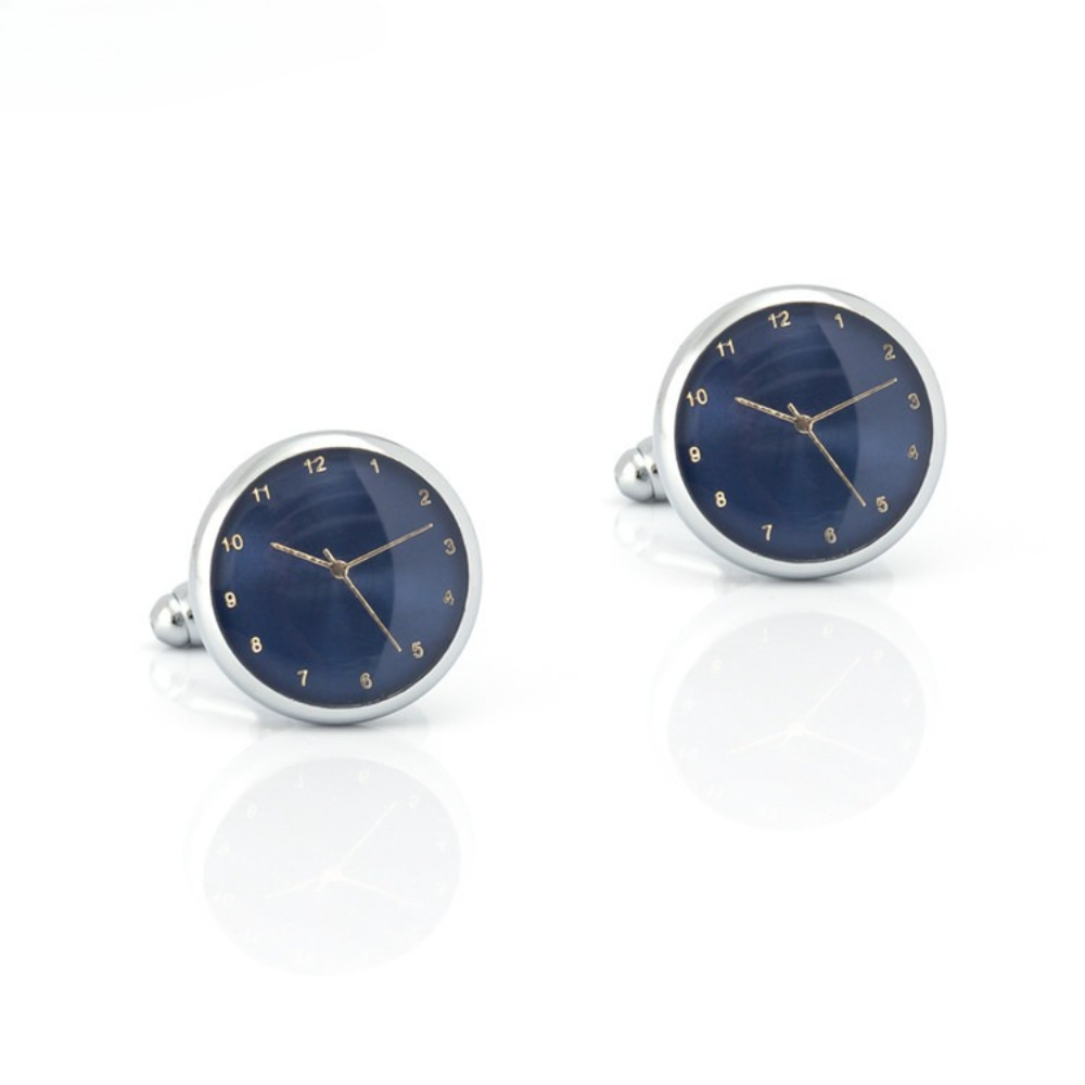 Time Aesthetics Gold Silver Cl - Cufflinks Silver Set recensione e prezzo