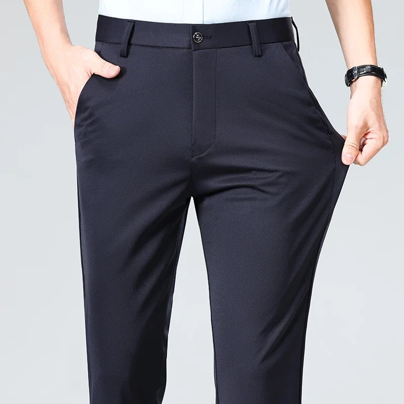 Spring Summer Thin Trousers Me - Men Formal Wear Outfits recensione e prezzo