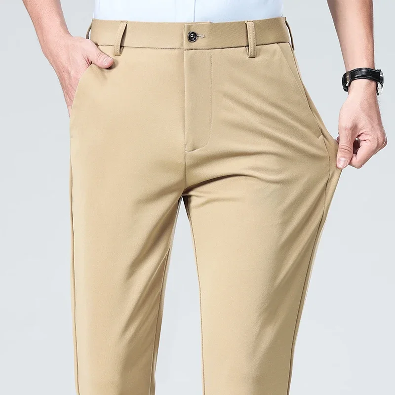 Spring Summer Thin Trousers Me - Men Formal Wear Outfits recensione e prezzo