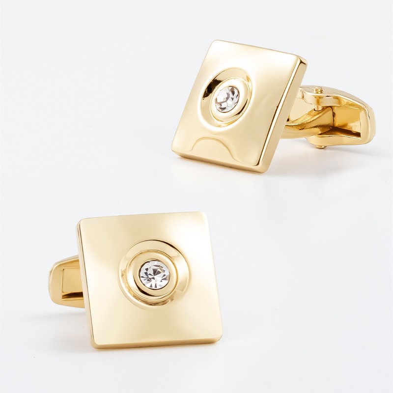 Light Luxury Gold Silver Squar - Cufflinks Silver Set recensione e prezzo