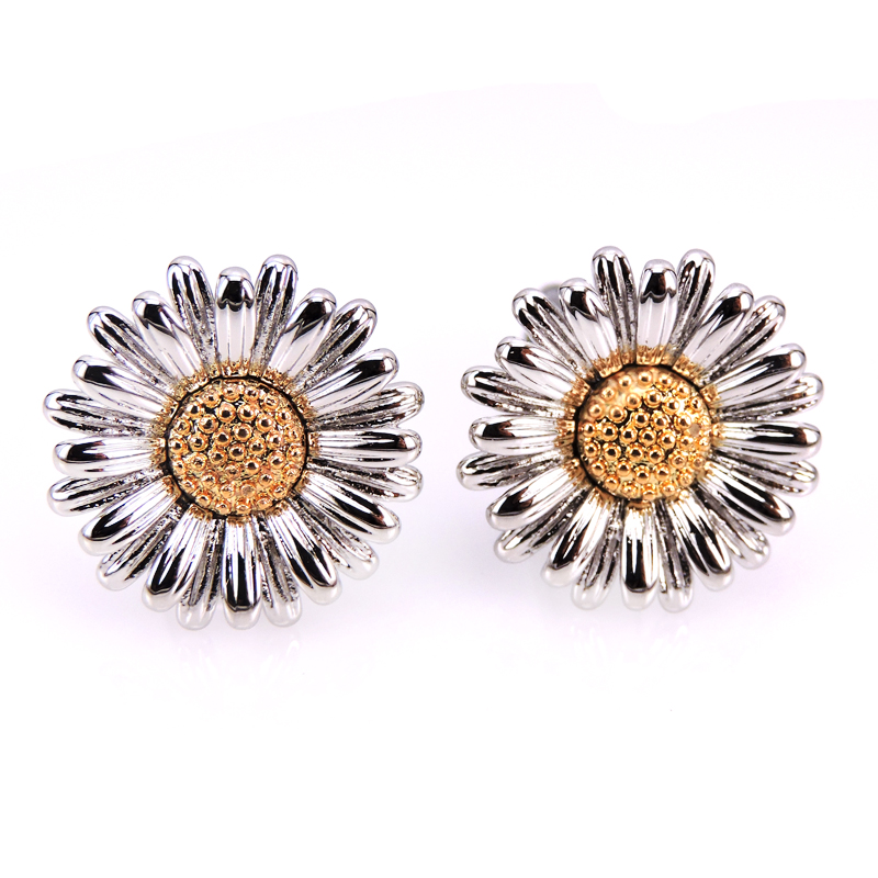 Sunflower Cufflinks luxury men - Dress Shirt French Cuff recensione e prezzo