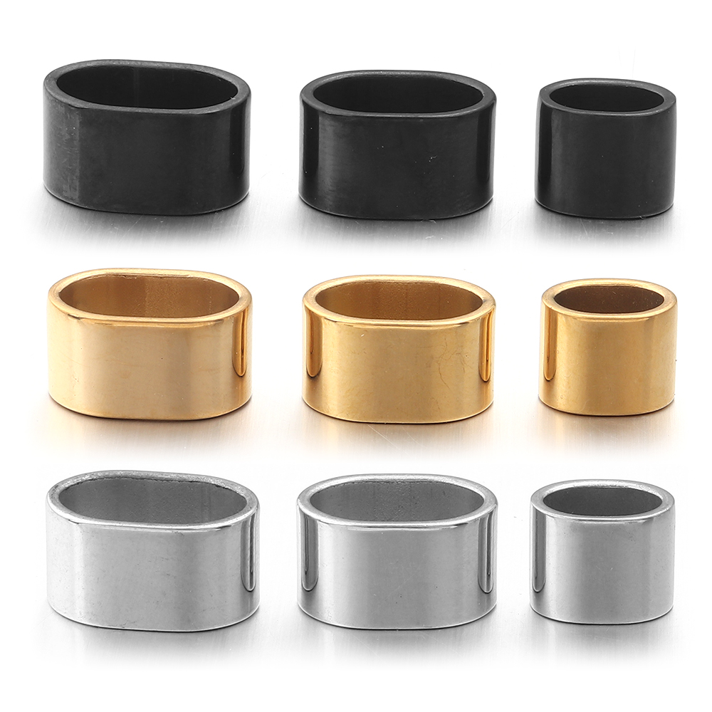 6pcs Flat Stainless Steel Tube - Patent Leather Oxford recensione e prezzo
