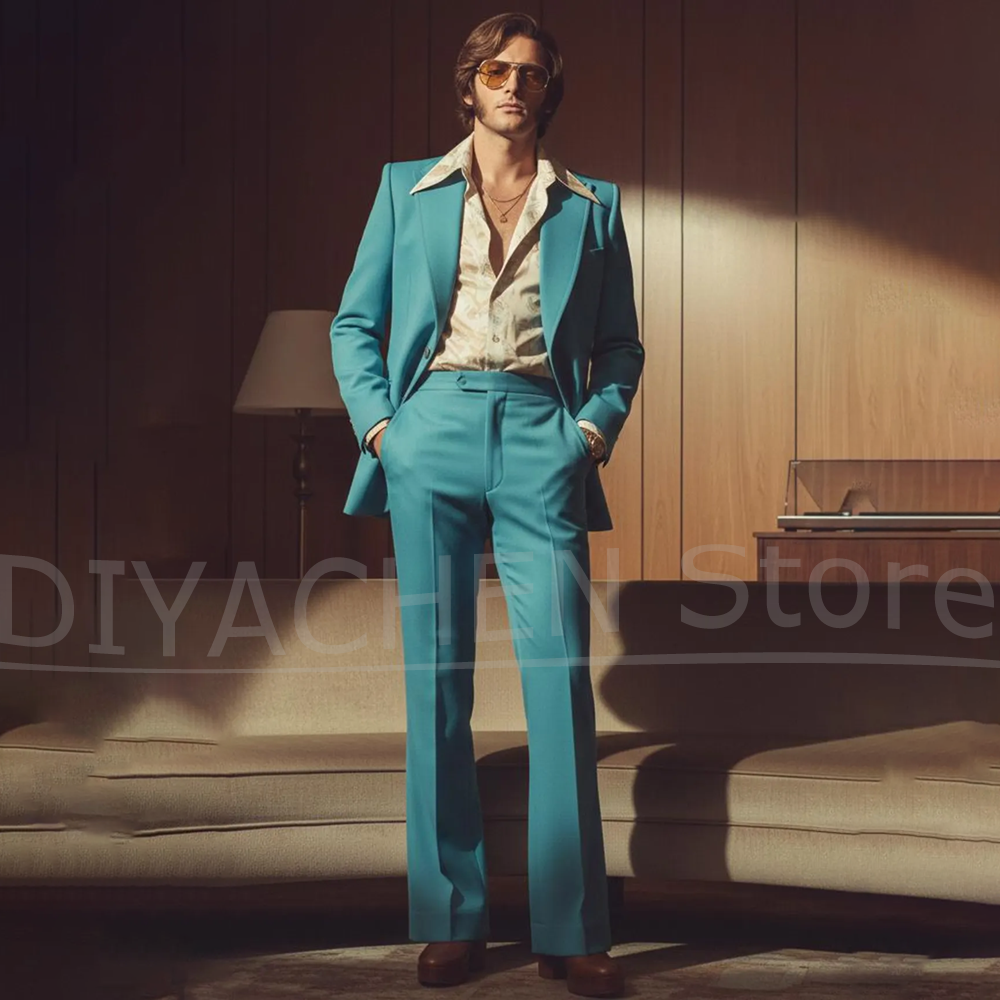 Fashion Men's Suit 2 Piece Ret - Men Formal Wear Fashion recensione e prezzo
