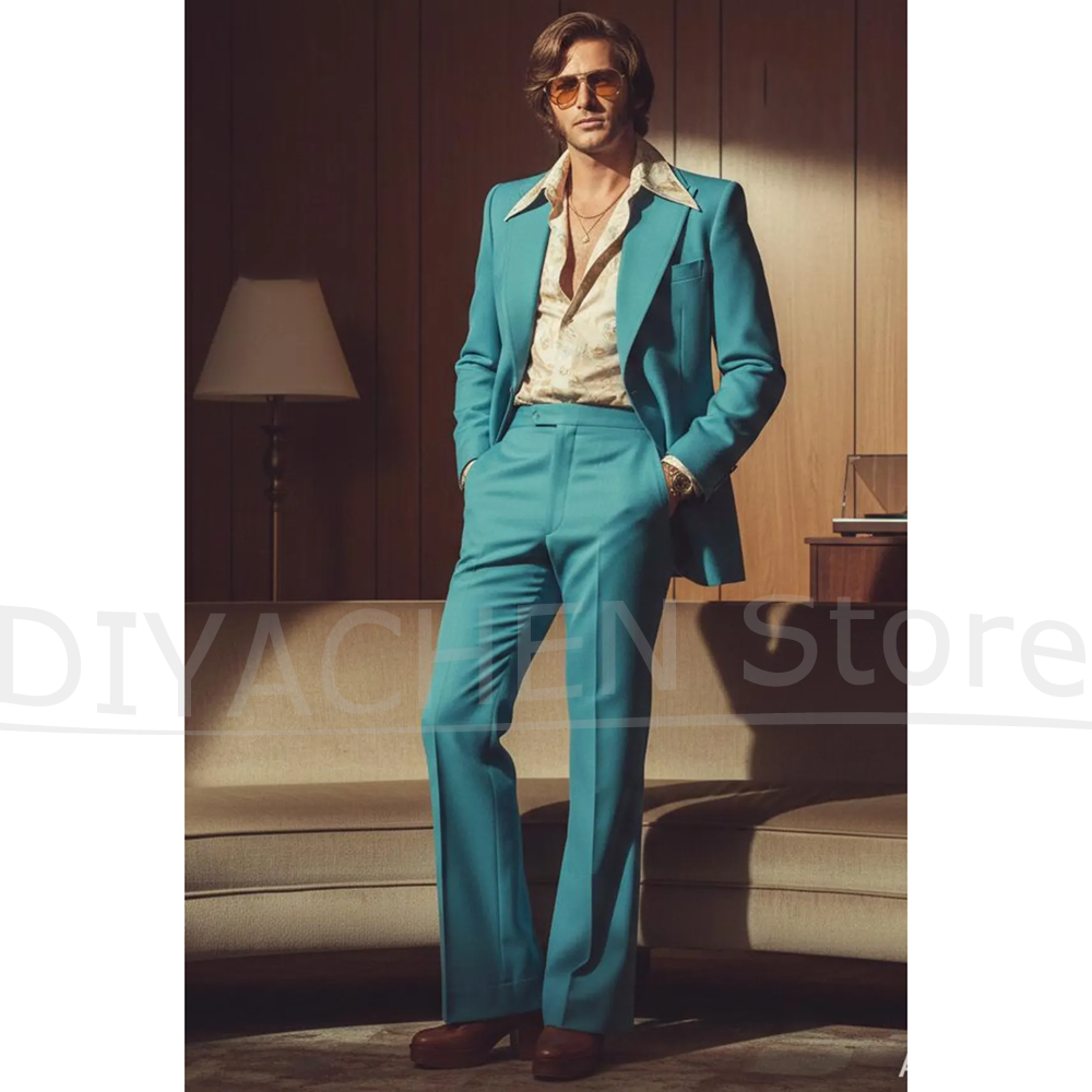 Fashion Men's Suit 2 Piece Ret - Men Formal Wear Fashion recensione e prezzo