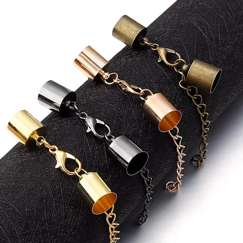 10Sets Leather Cord End Caps W - Patent Leather Oxford recensione e prezzo