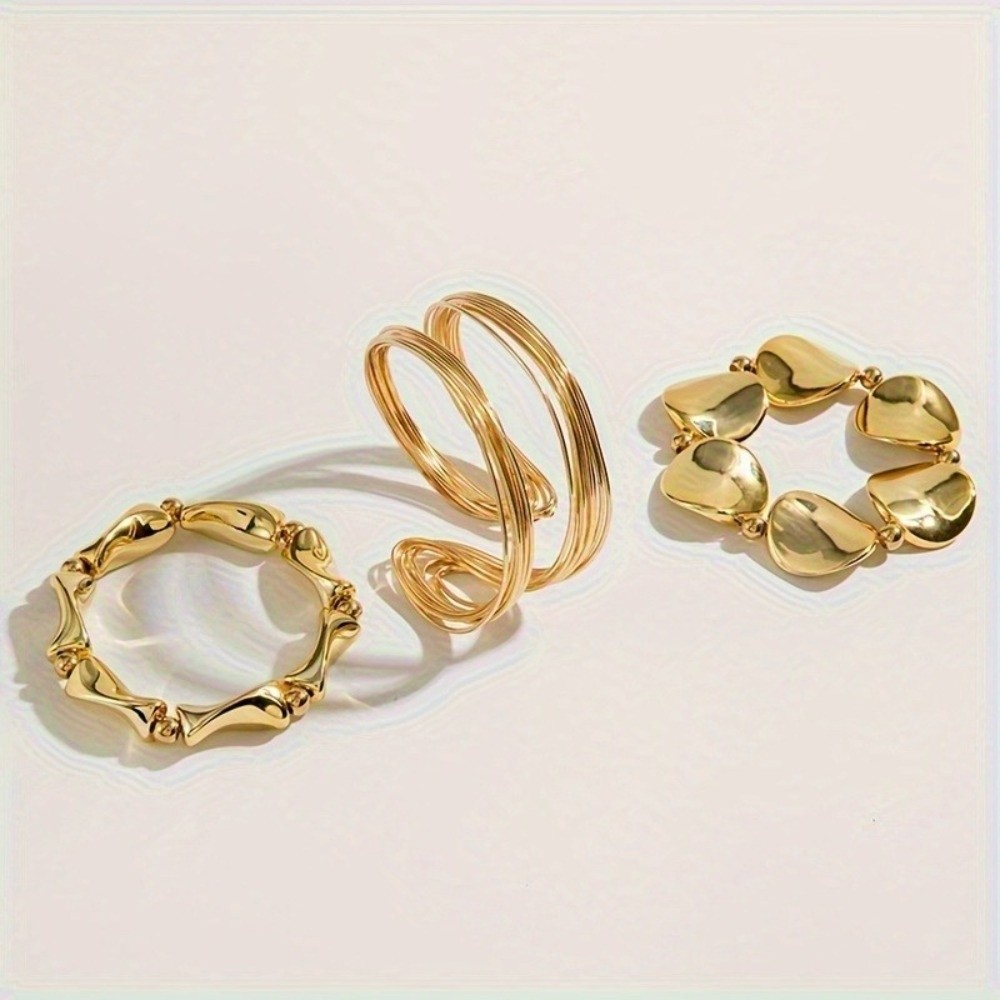 New Irregular Open Cuff Bracel - Cufflinks Silver Set recensione e prezzo