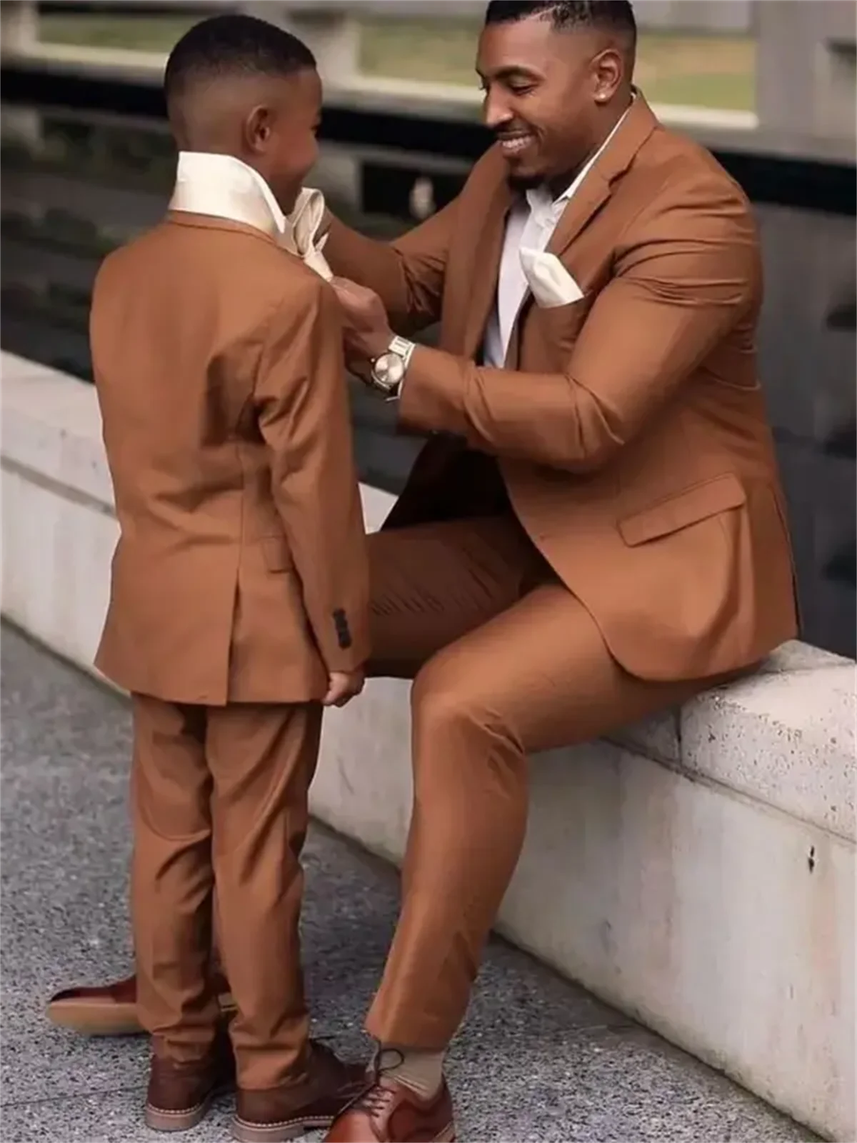 2 Pieces Dark Brown Men Suits  - Men Formal Wear Outfits recensione e prezzo