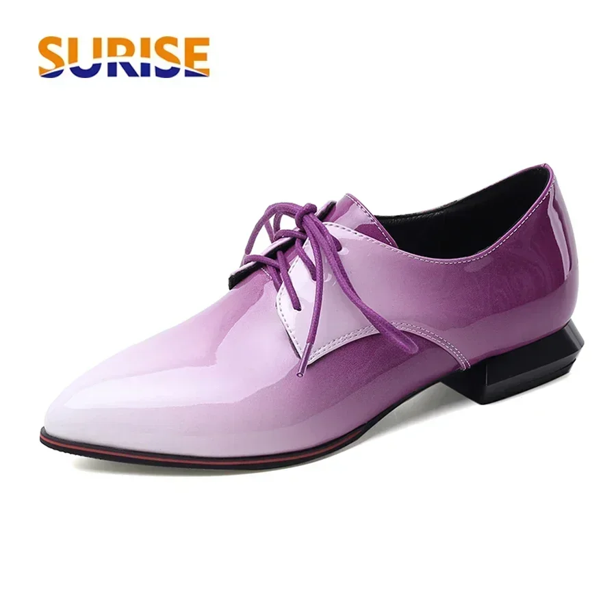 British Women Oxfords Gradient - Patent Leather Oxford recensione e prezzo