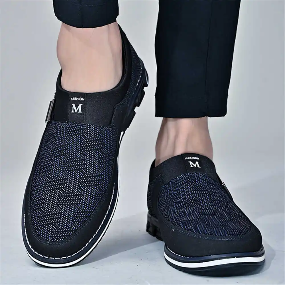 Dark Blue 44-45 Summer Shoes S - Men Formal Wear All Black recensione e prezzo