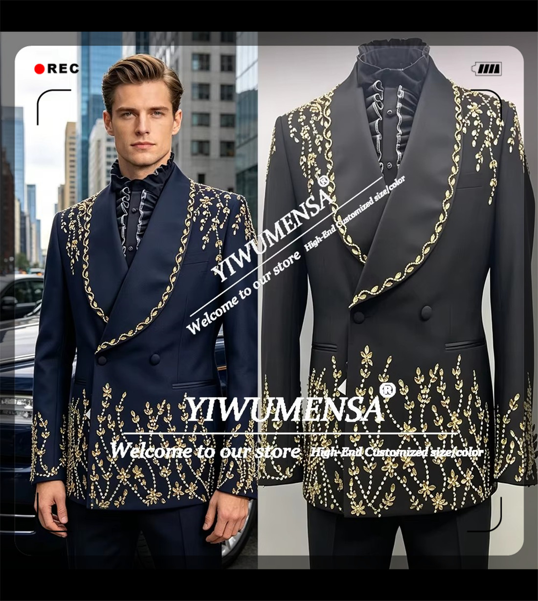 Exquisite Wedding Suit For Man - Men Formal Wear Outfits recensione e prezzo
