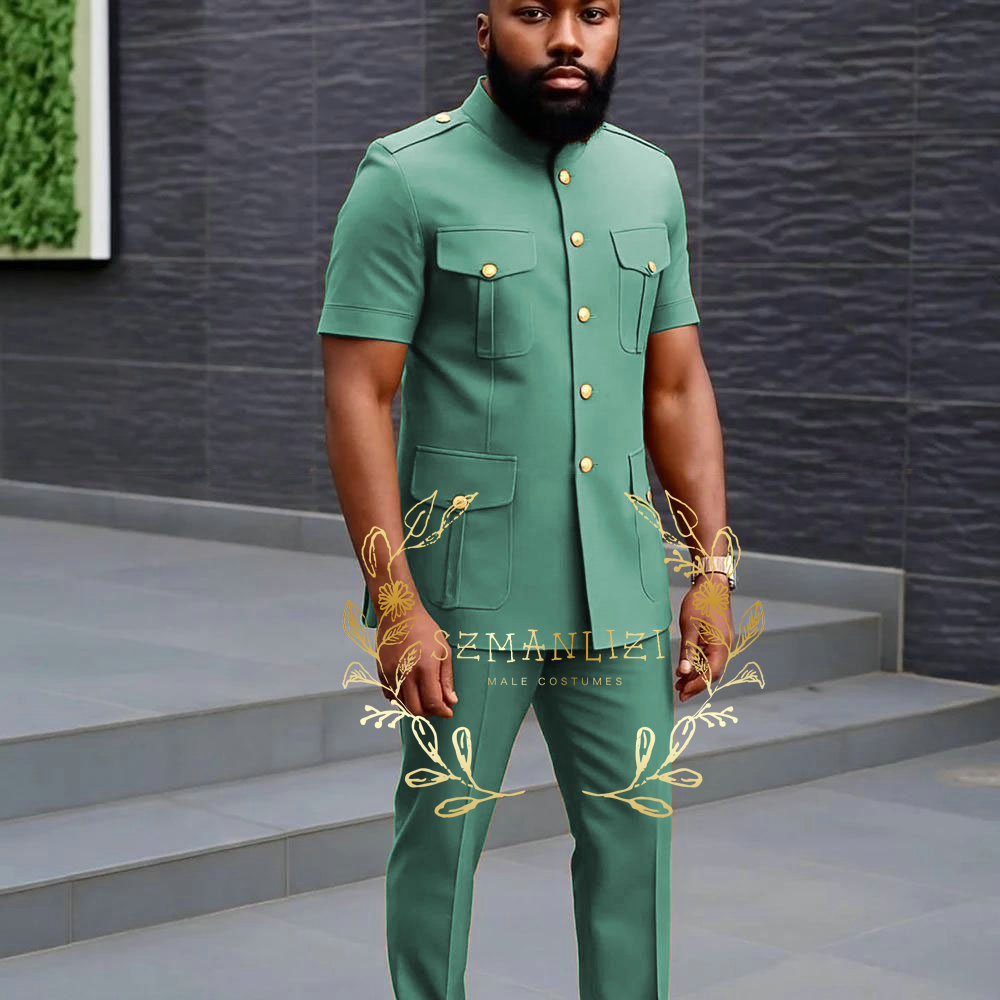 High Quality Men's Suits Short - Men Formal Wear Outfits recensione e prezzo
