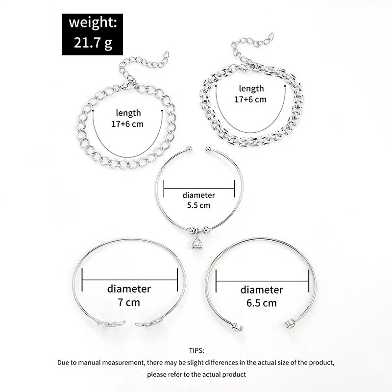 Bohemian Leaves Bracelet Set F - Cufflinks Silver Set recensione e prezzo