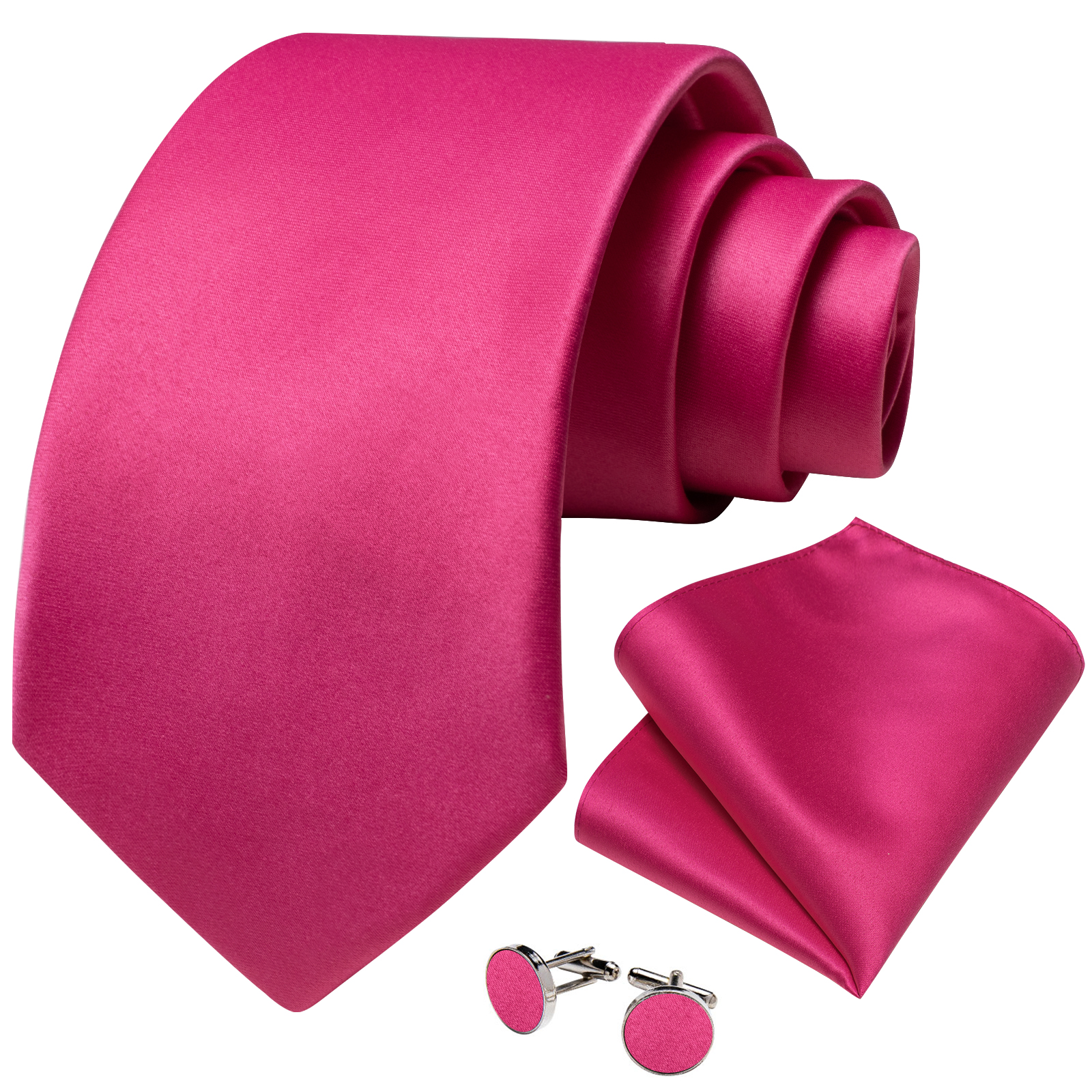 Silver Men's Ties Gray Blue Pa - Cufflinks Silver Set recensione e prezzo