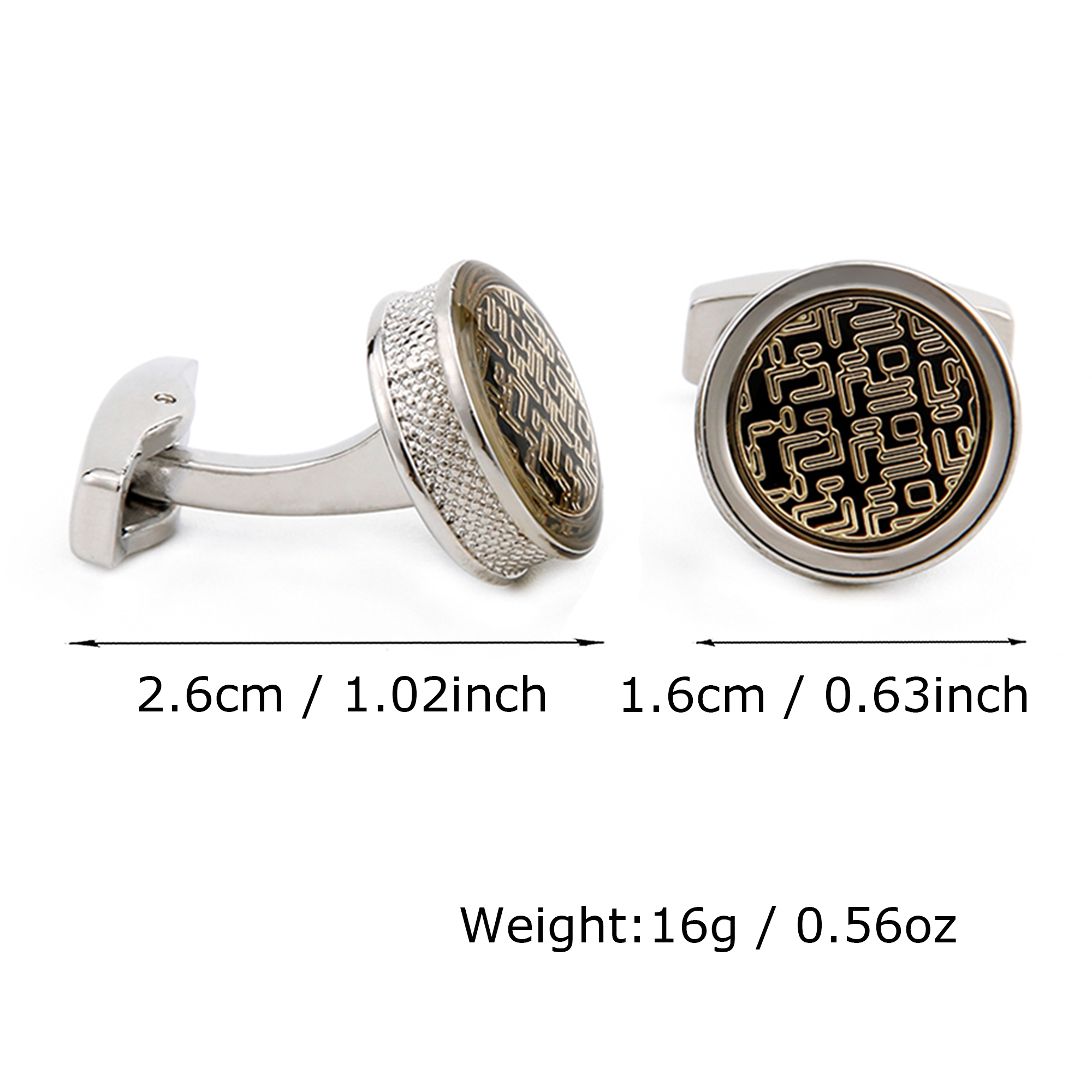 Cuff Links for Men TOMYE XK19S - Dress Shirt French Cuff recensione e prezzo