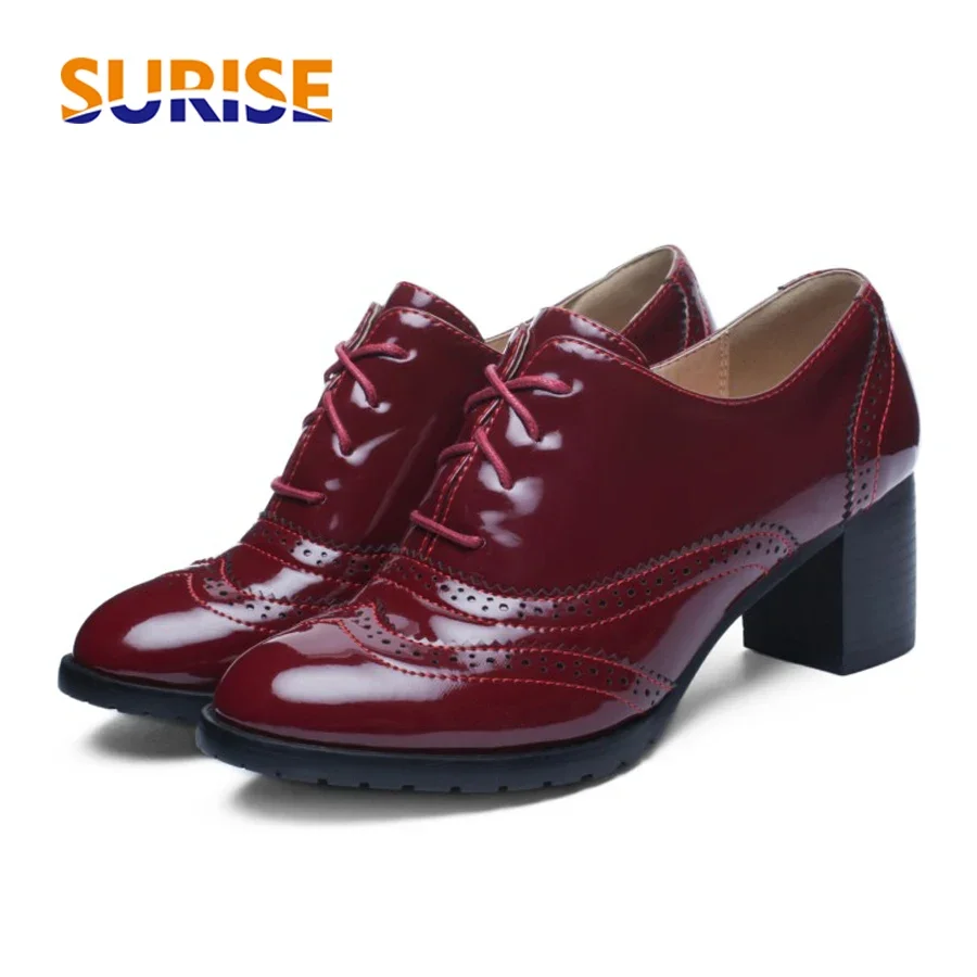 British Women's Oxfords Blue R - Patent Leather Oxford recensione e prezzo