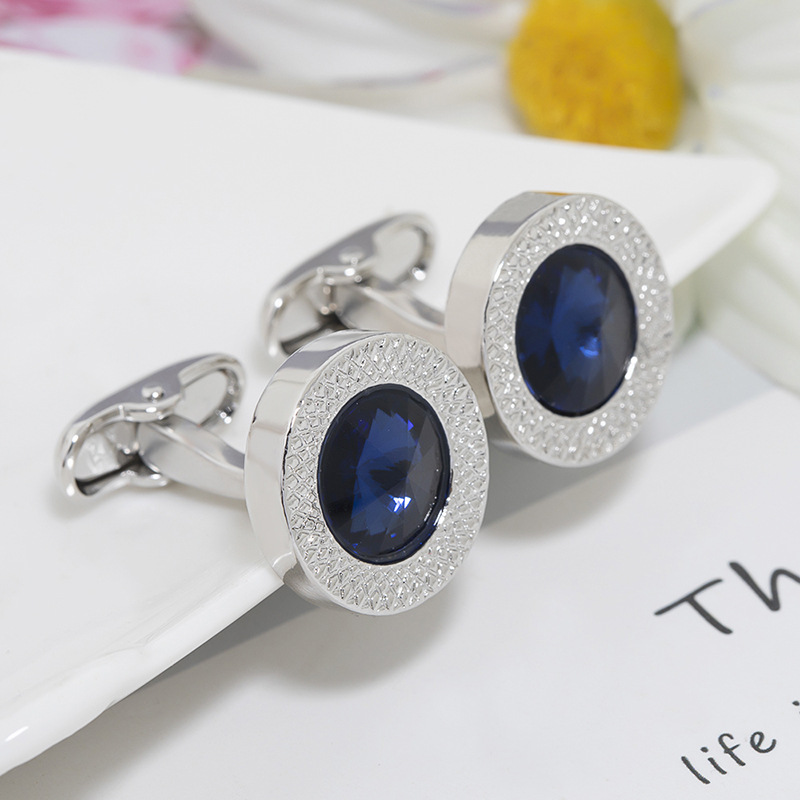 Hot Sale Cufflinks For Men Blu - Dress Shirt French Cuff recensione e prezzo