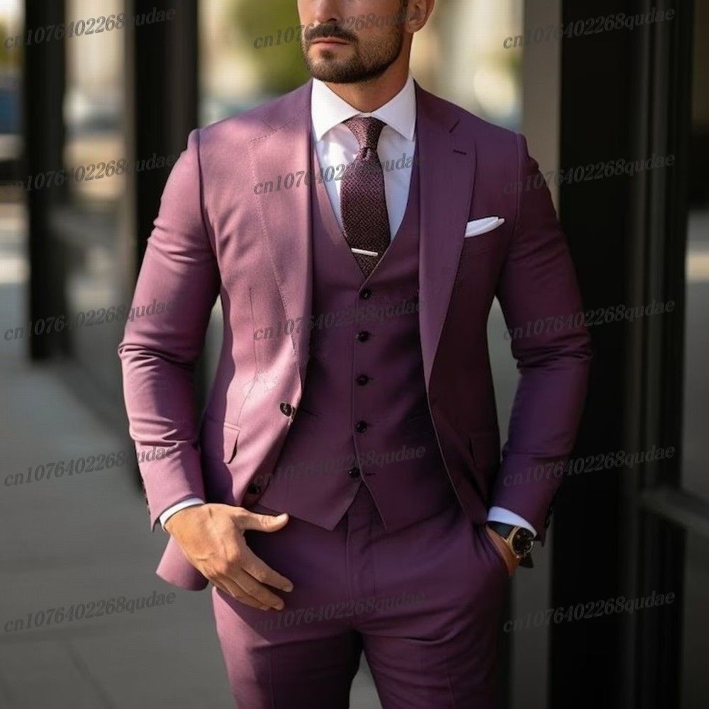 Purple Formal Occasion Men Sui - Men Formal Wear Purple recensione e prezzo