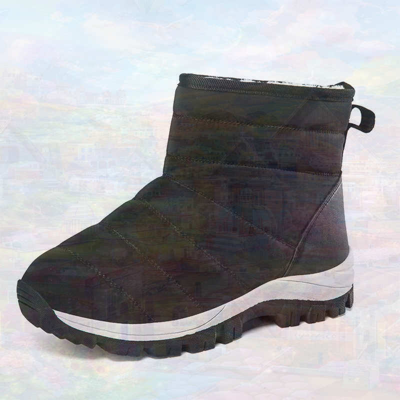 Nonslip Thermo Elderly Tennis  - Men Formal Wear All Black recensione e prezzo