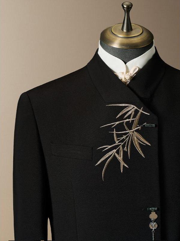 New Chinese Style Wedding Suit - Men Formal Wear Online recensione e prezzo