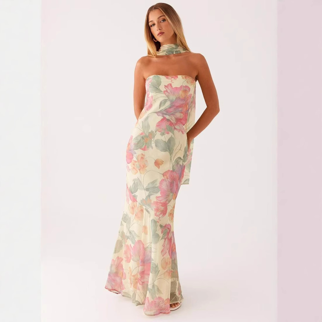 CHNMR Y2K Floral Print Straple - Men'S Formal Wear For Wedding Guest recensione e prezzo