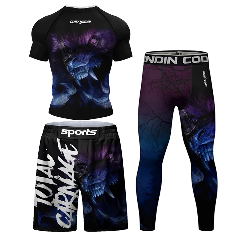 New Men MMA T shirt+Pant Boxin - Men Formal Wear Outfits recensione e prezzo