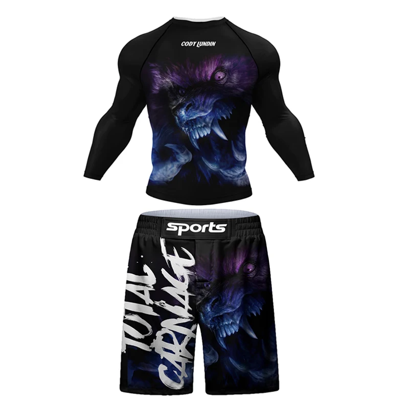 New Men MMA T shirt+Pant Boxin - Men Formal Wear Outfits recensione e prezzo