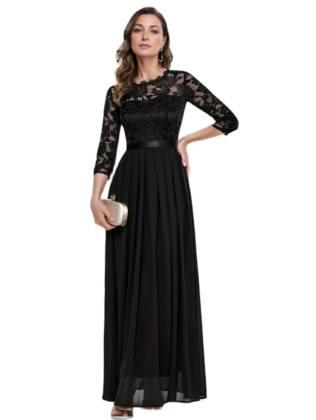 Elegant 3/4 Sleeve Lace Evenin - Men'S Formal Wear For Wedding Guest recensione e prezzo