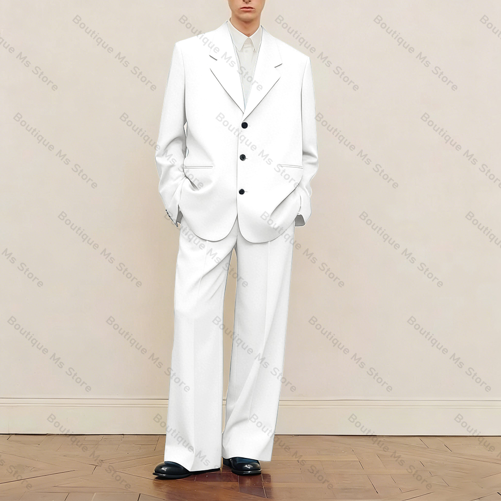 Men's Black Oversized Suit Set - Men Formal Wear Fashion recensione e prezzo