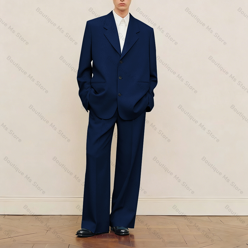 Men's Black Oversized Suit Set - Men Formal Wear Fashion recensione e prezzo