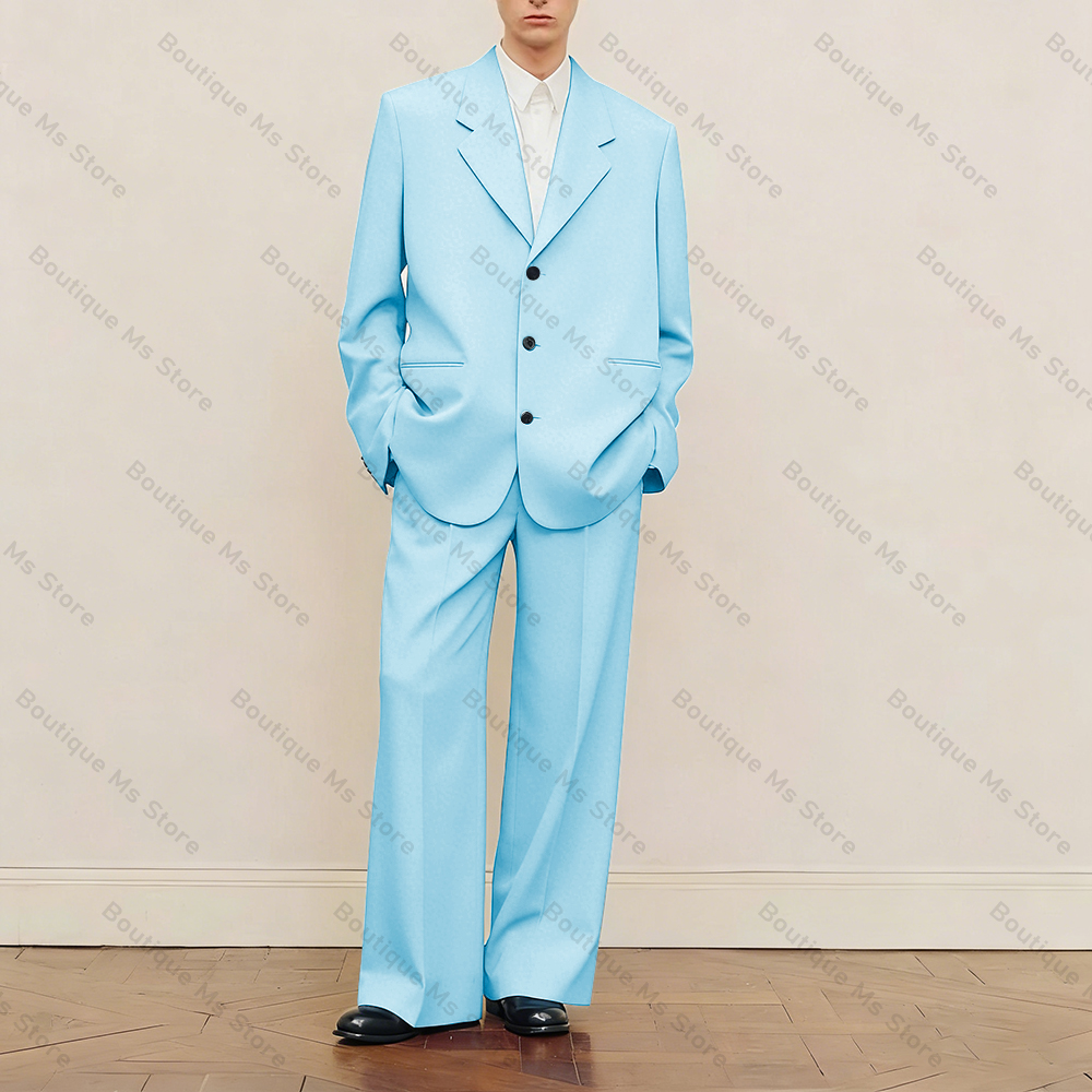 Men's Black Oversized Suit Set - Men Formal Wear Fashion recensione e prezzo