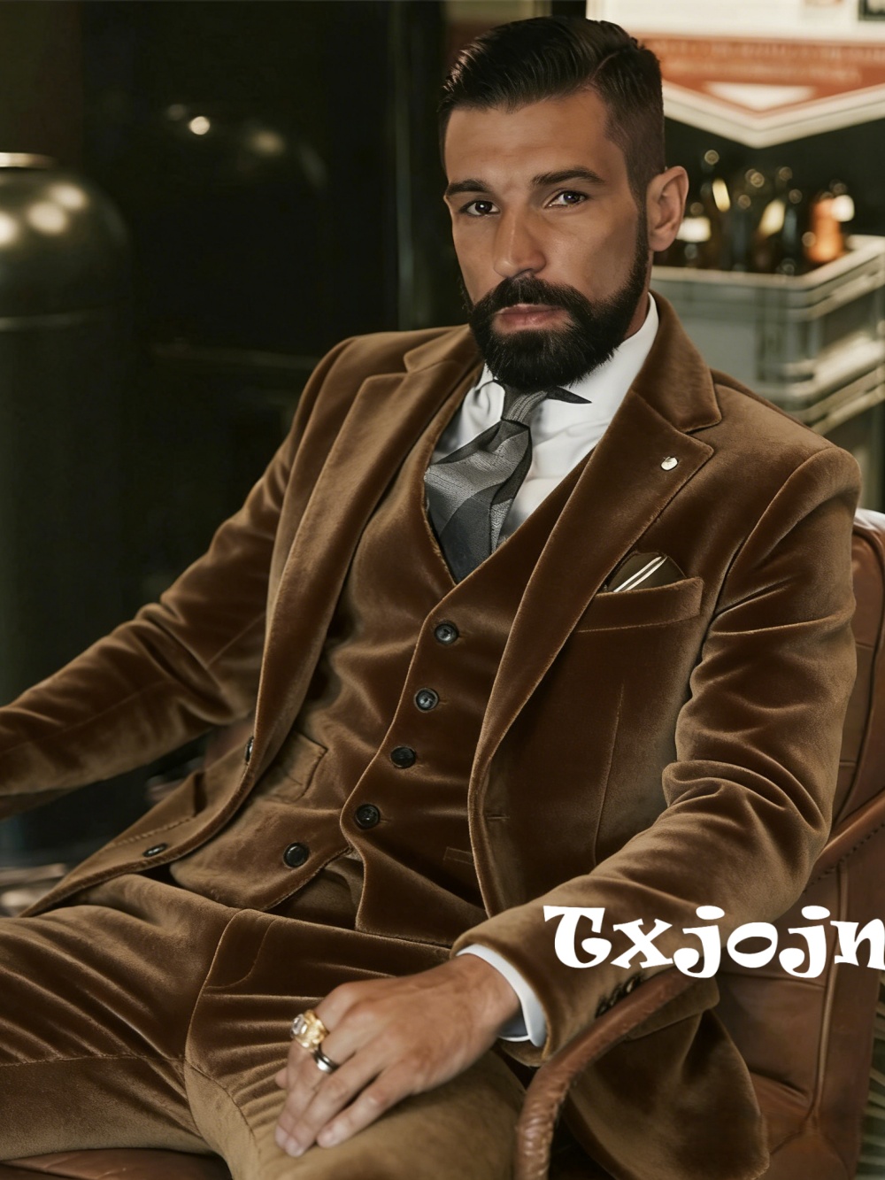 Men's Velvet Suits 3 Pieces Da - Men Formal Wear Outfits recensione e prezzo