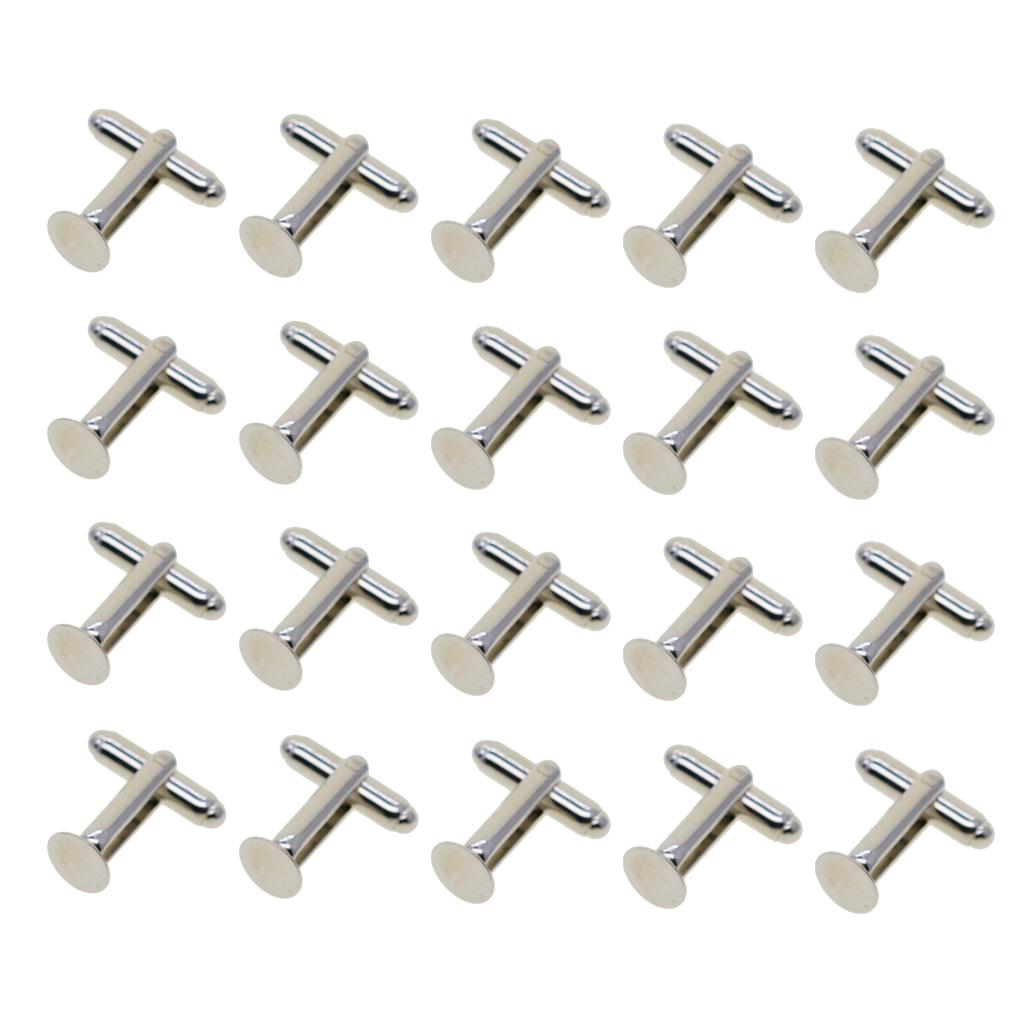 20Pc Silver Plate Cuff Links 8 - Cufflinks Silver Set recensione e prezzo