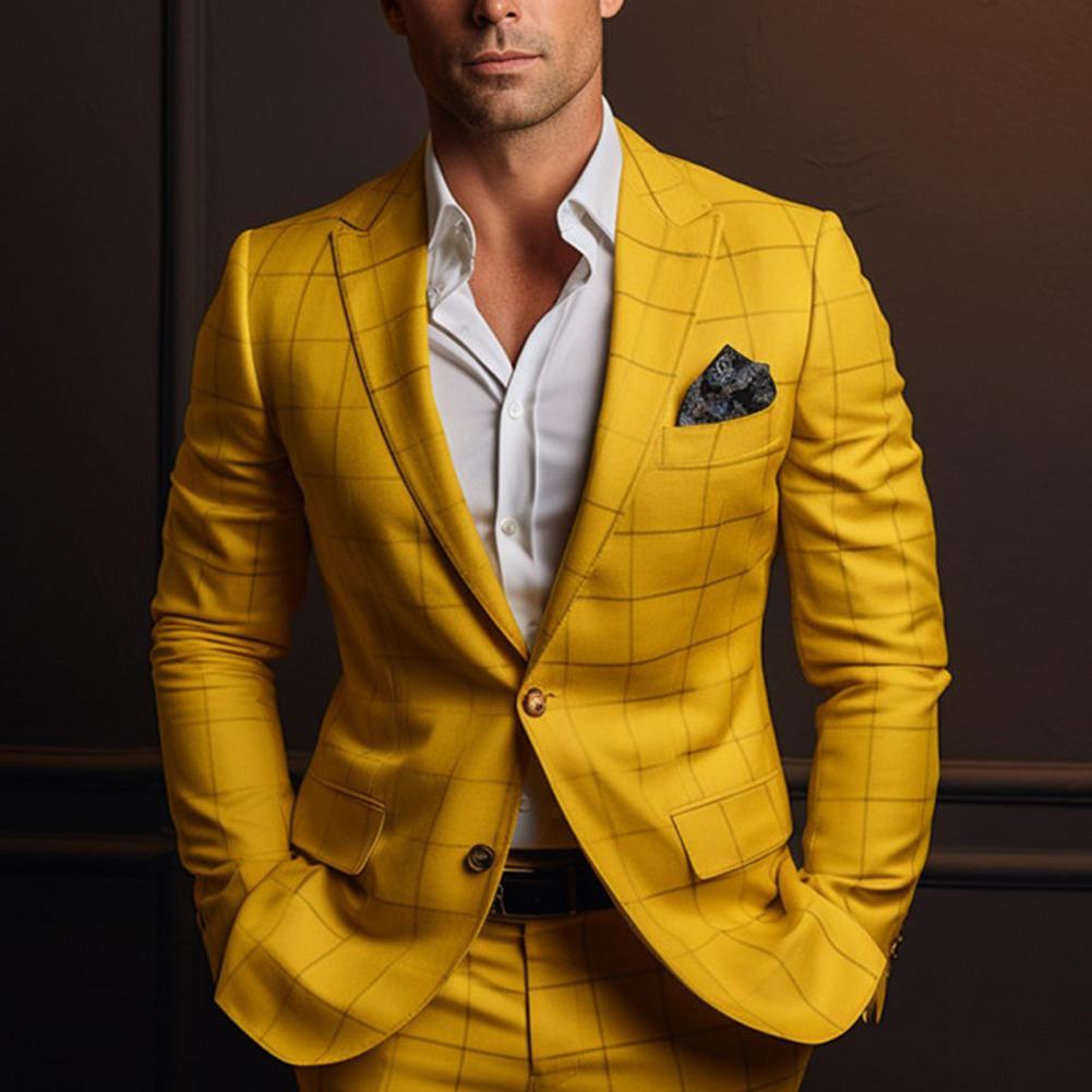 Men Suit Coat Formal Business  - Men Formal Wear Outfits recensione e prezzo